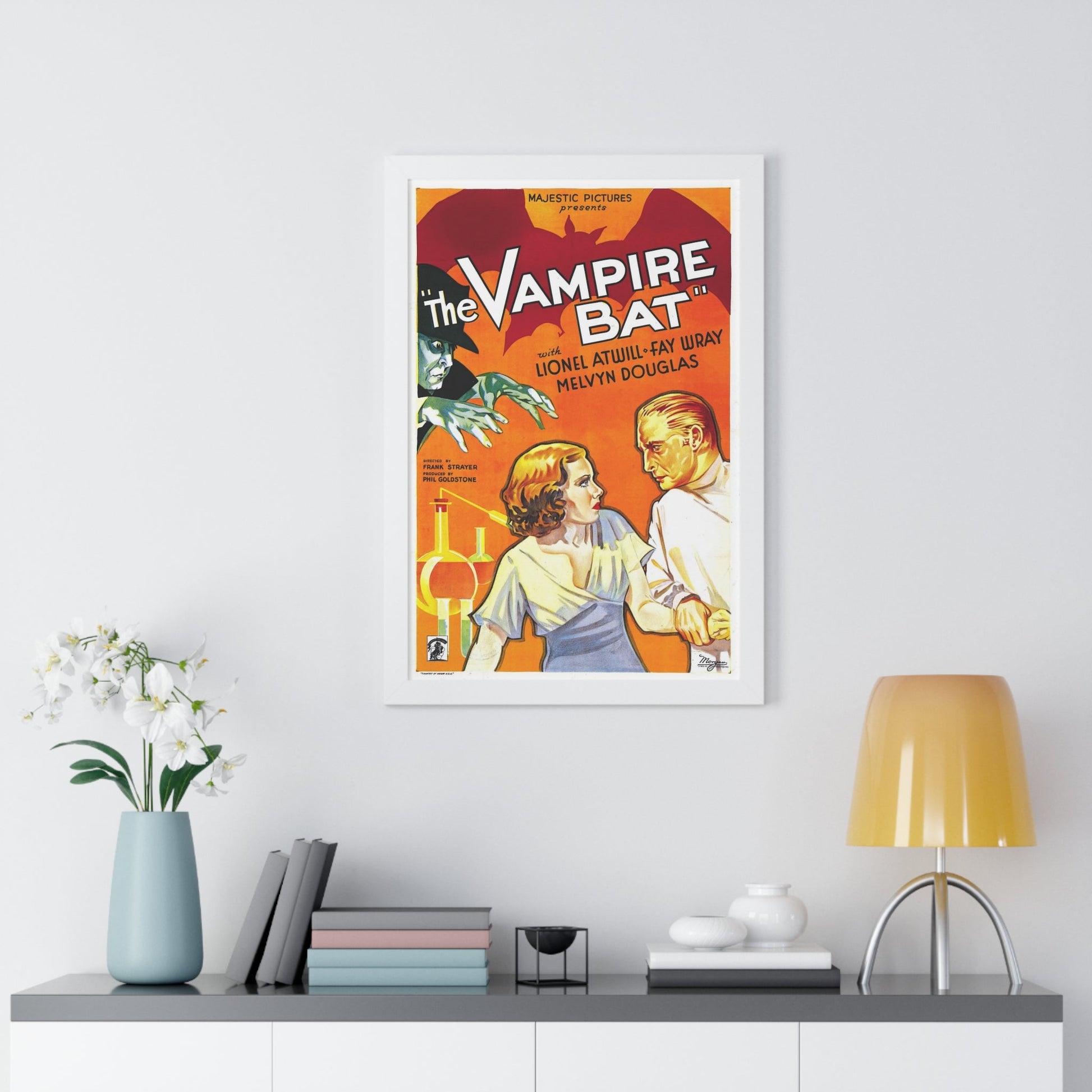 THE VAMPIRE BAT 1933 - Framed Movie Poster-The Sticker Space