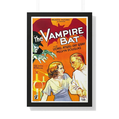 THE VAMPIRE BAT 1933 - Framed Movie Poster 20" x 30" Black - The Sticker Space