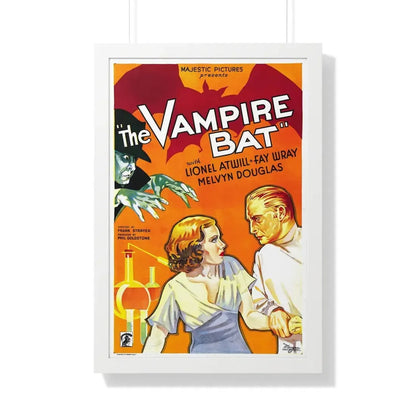 THE VAMPIRE BAT 1933 - Framed Movie Poster 20" x 30" White - The Sticker Space