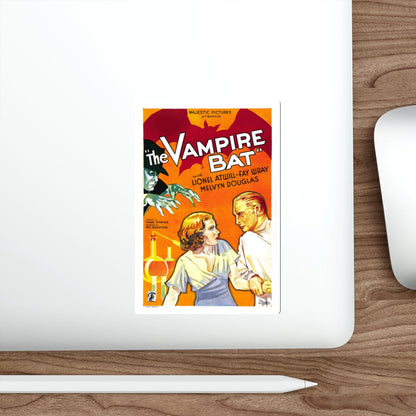 THE VAMPIRE BAT 1933 Movie Poster STICKER Vinyl Die-Cut Decal-The Sticker Space