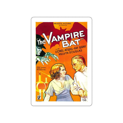 THE VAMPIRE BAT 1933 Movie Poster STICKER Vinyl Die-Cut Decal 5 Inch - The Sticker Space