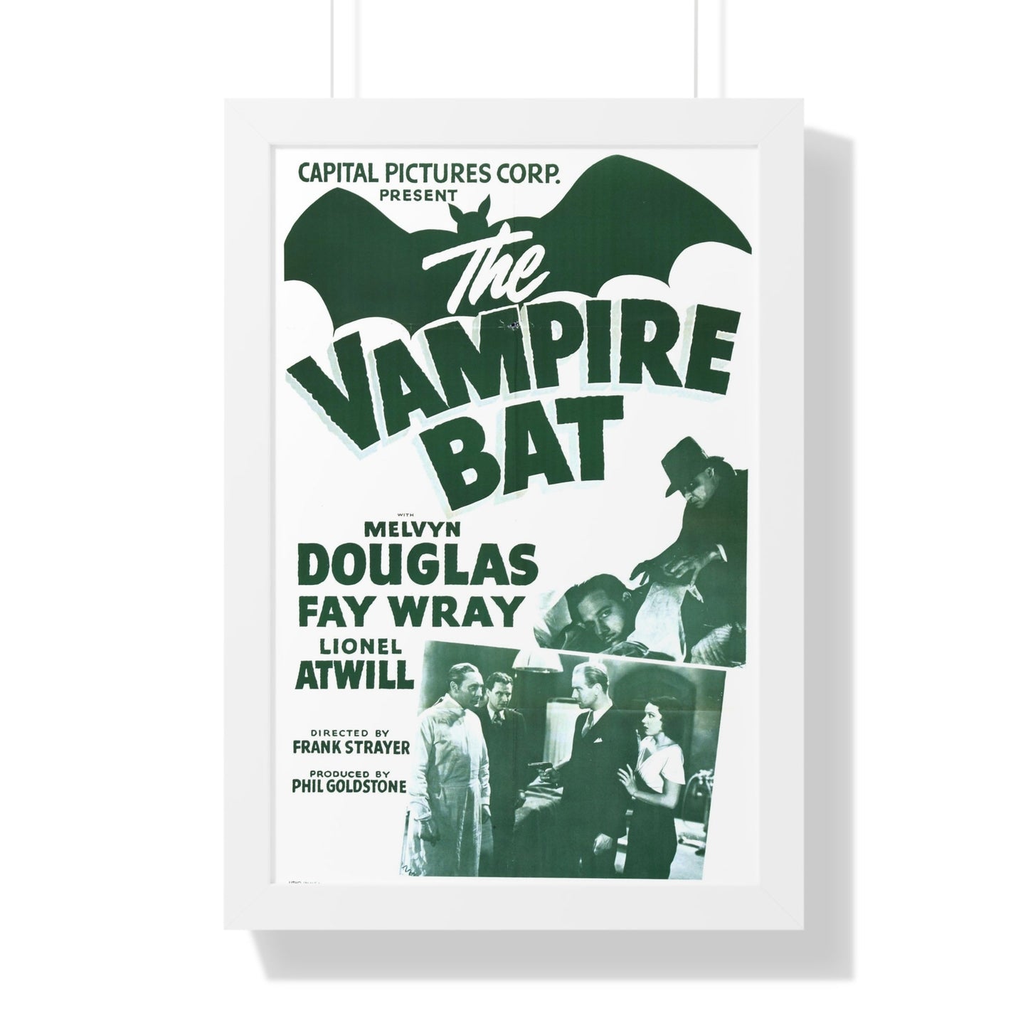 THE VAMPIRE BAT (2) 1933 - Framed Movie Poster-16″ x 24″-The Sticker Space