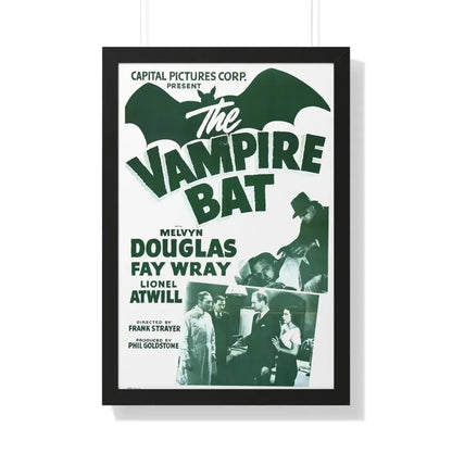 THE VAMPIRE BAT (2) 1933 - Framed Movie Poster 20" x 30" Black - The Sticker Space