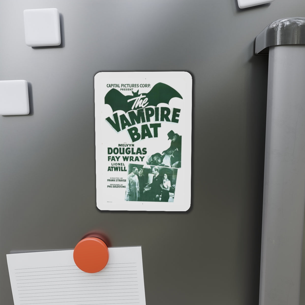 THE VAMPIRE BAT (2) 1933 Movie Poster - Refrigerator Magnet-The Sticker Space