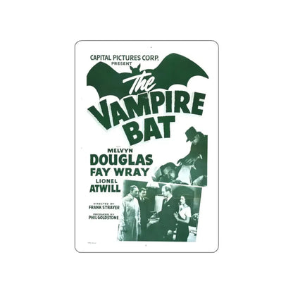 THE VAMPIRE BAT (2) 1933 Movie Poster STICKER Vinyl Die-Cut Decal 3 Inch - The Sticker Space