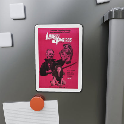 THE VAMPIRE LOVERS (SPANISH) 1970 Movie Poster - Refrigerator Magnet-The Sticker Space