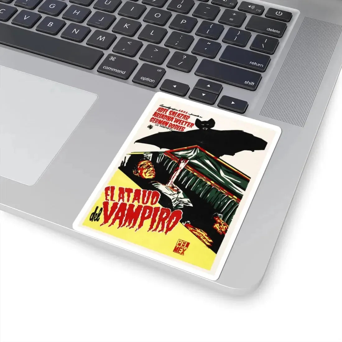 THE VAMPIRE'S COFFIN 1958 Movie Poster - STICKER Vinyl Kiss-Cut Decal - The Sticker Space