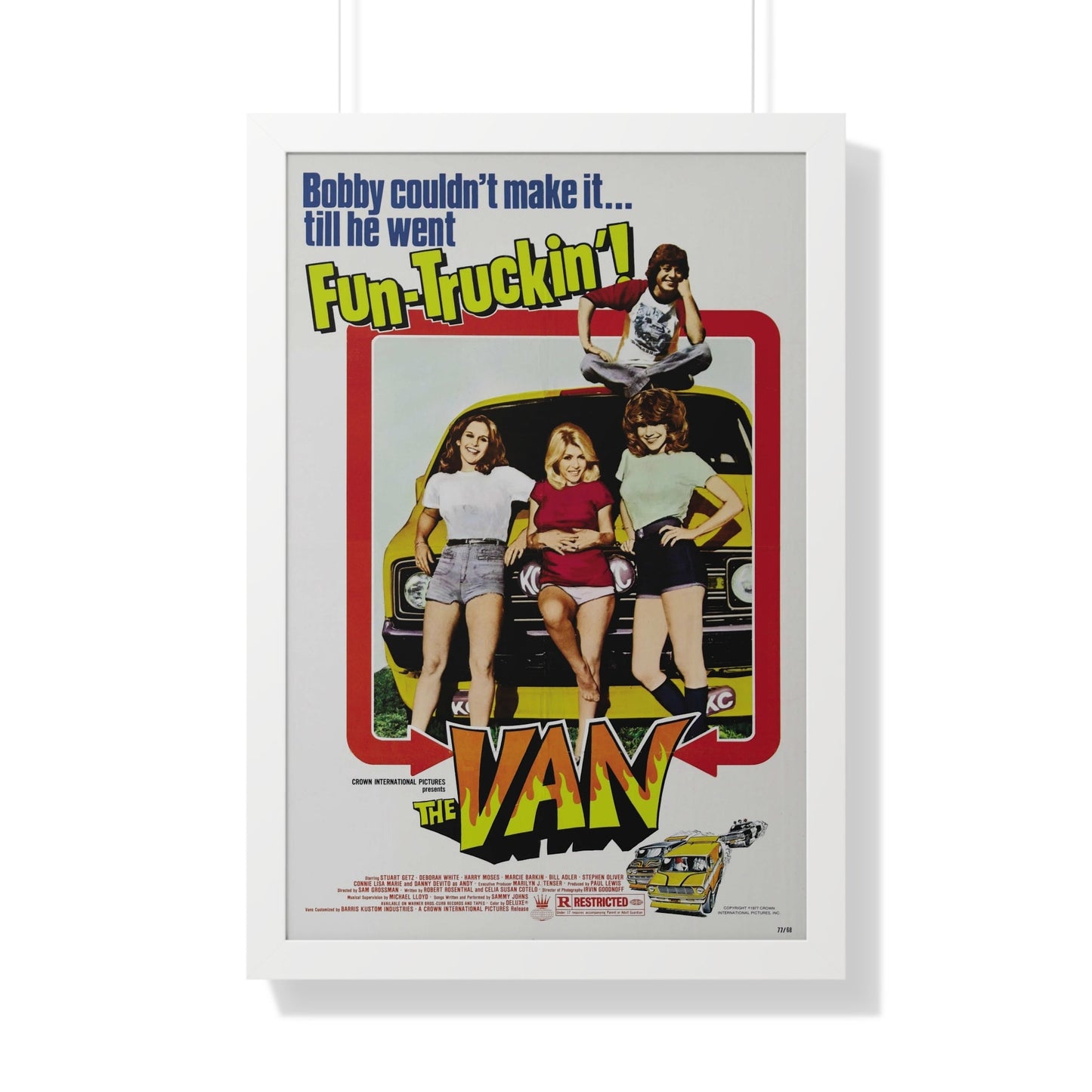 THE VAN 1977 - Framed Movie Poster-20" x 30"-The Sticker Space