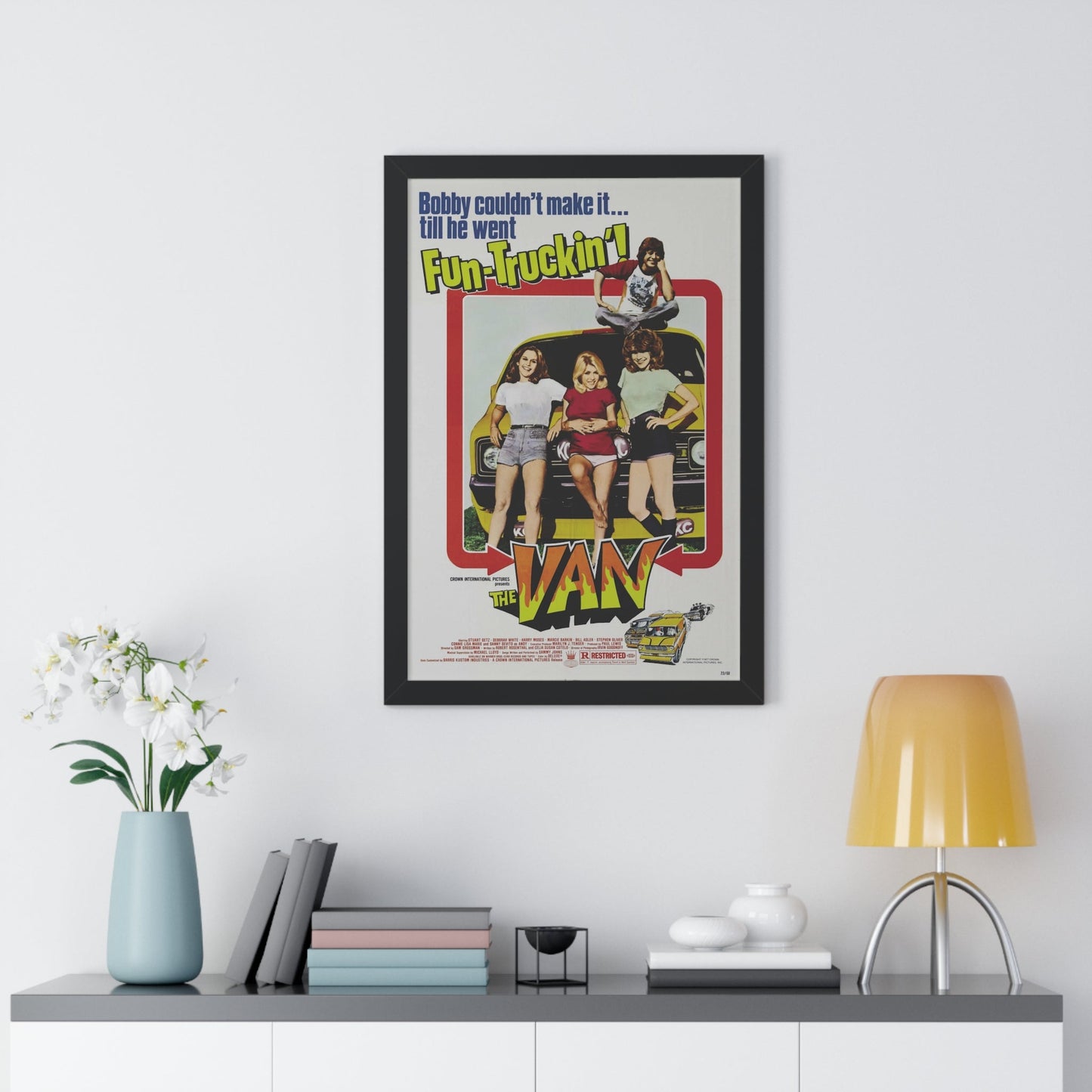 THE VAN 1977 - Framed Movie Poster-The Sticker Space