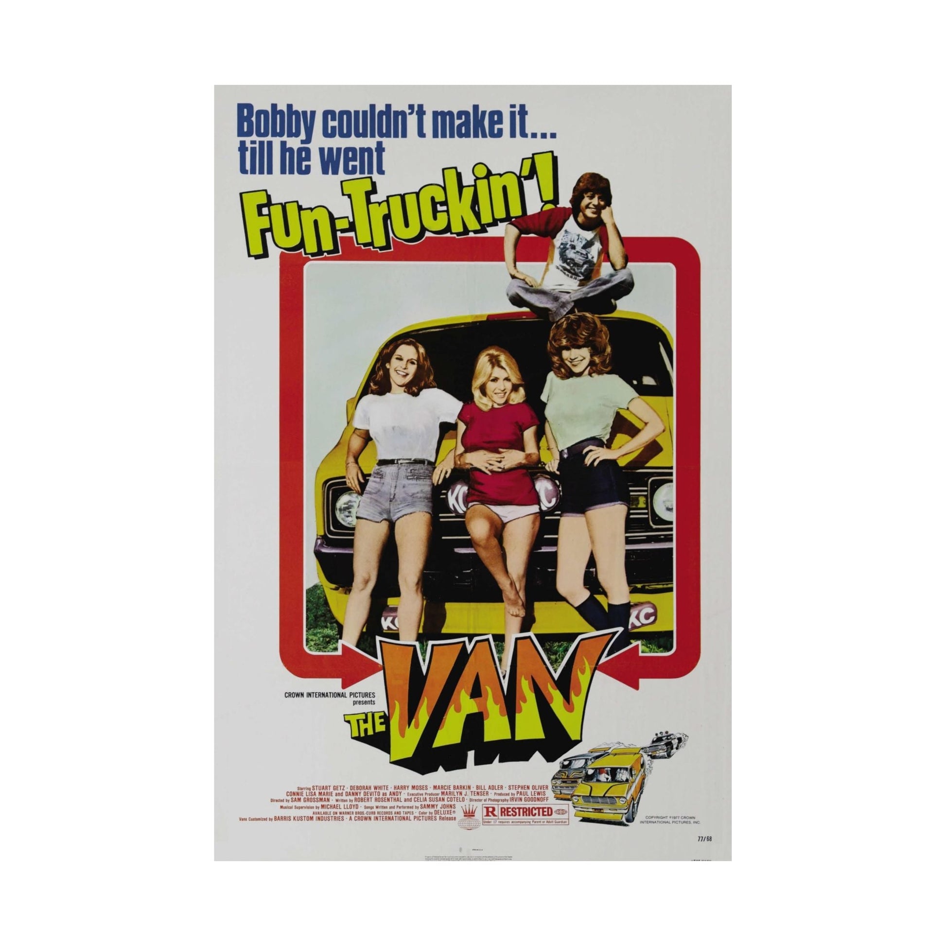 THE VAN 1977 - Paper Movie Poster-The Sticker Space