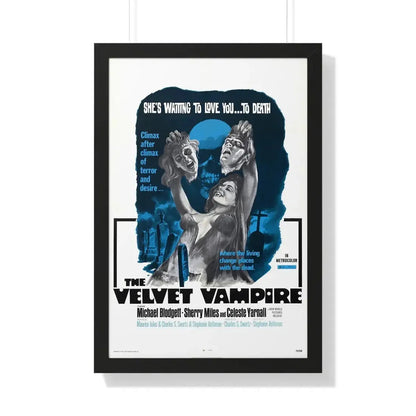 THE VELVET VAMPIRE 1971 - Framed Movie Poster 20" x 30" Black - The Sticker Space