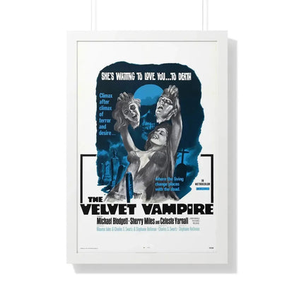 THE VELVET VAMPIRE 1971 - Framed Movie Poster 20" x 30" White - The Sticker Space