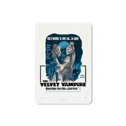 The Velvet Vampire 1971 Movie Poster Refrigerator Magnet 2 Inch - The Sticker Space