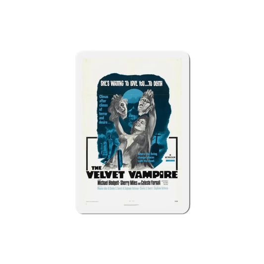 The Velvet Vampire 1971 Movie Poster Refrigerator Magnet 3 Inch - The Sticker Space
