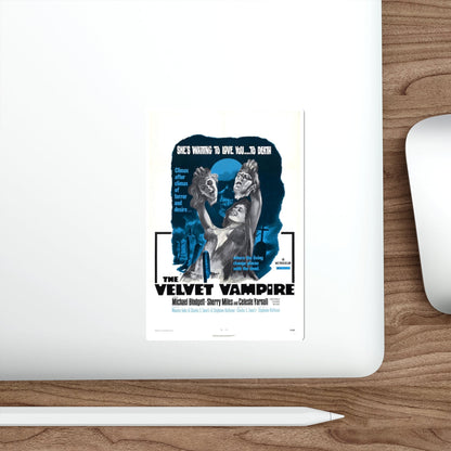 THE VELVET VAMPIRE 1971 Movie Poster STICKER Vinyl Die-Cut Decal-The Sticker Space