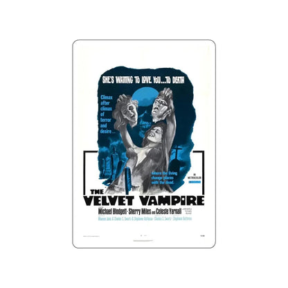 THE VELVET VAMPIRE 1971 Movie Poster STICKER Vinyl Die-Cut Decal 6 Inch - The Sticker Space
