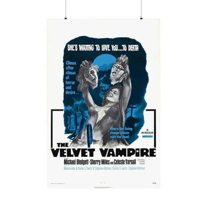THE VELVET VAMPIRE 1971 - Paper Movie Poster 36" x 54" Matte - The Sticker Space
