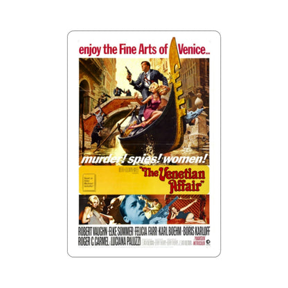 The Venetian Affair 1967 Movie Poster STICKER Vinyl Die-Cut Decal-2 Inch-The Sticker Space