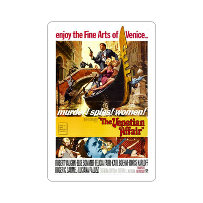 The Venetian Affair 1967 Movie Poster STICKER Vinyl Die-Cut Decal-3 Inch-The Sticker Space