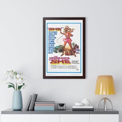 THE VENGEANCE OF SHE 1968 - Framed Movie Poster-The Sticker Space