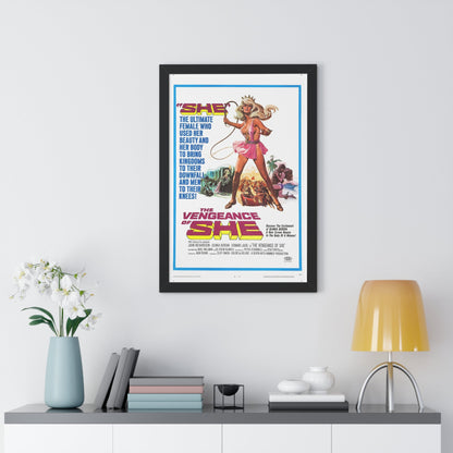 THE VENGEANCE OF SHE 1968 - Framed Movie Poster-The Sticker Space