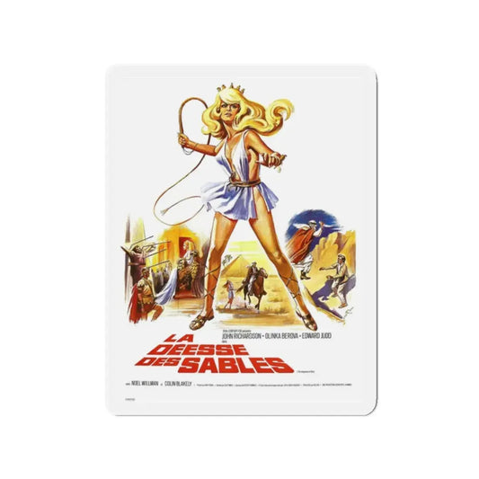 THE VENGEANCE OF SHE (2) 1968 Movie Poster - Refrigerator Magnet 2 Inch Die-Cut - The Sticker Space