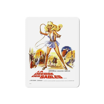 THE VENGEANCE OF SHE (2) 1968 Movie Poster - Refrigerator Magnet 5 Inch Die-Cut - The Sticker Space