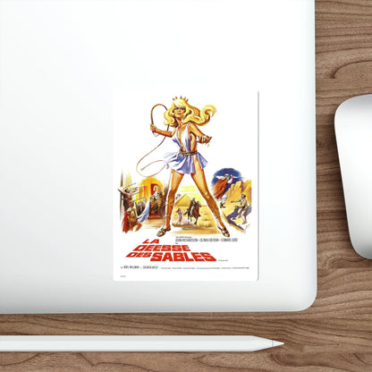 THE VENGEANCE OF SHE (2) 1968 Movie Poster STICKER Vinyl Die-Cut Decal-The Sticker Space