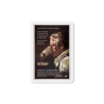 The Verdict 1982 Movie Poster Die-Cut Magnet-5" x 5"-The Sticker Space