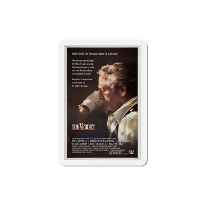 The Verdict 1982 Movie Poster Refrigerator Magnet 3 Inch - The Sticker Space