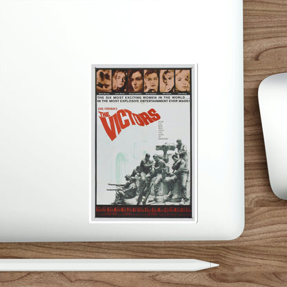 The Victors 1963 Movie Poster STICKER Vinyl Die-Cut Decal-The Sticker Space