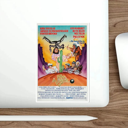 The Villain 1979 Movie Poster STICKER Vinyl Die-Cut Decal - The Sticker Space