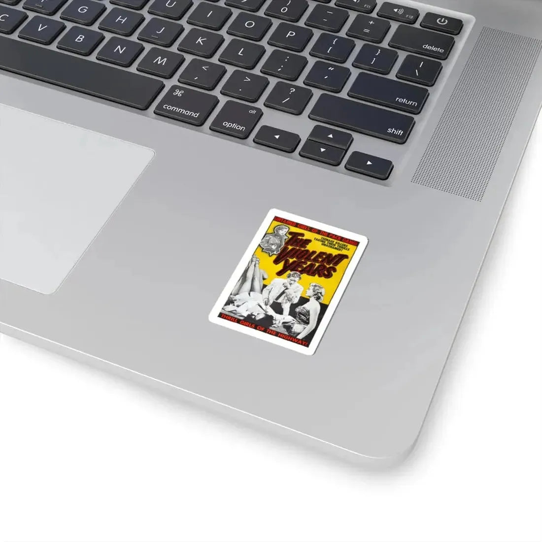 THE VIOLENT YEARS 1956 Movie Poster - STICKER Vinyl Kiss-Cut Decal - The Sticker Space