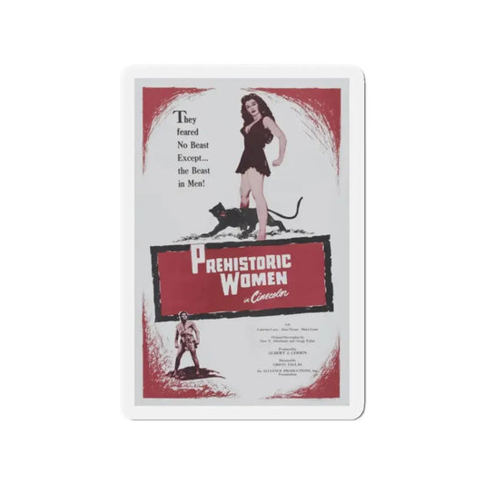 THE VIRGIN GODESS 1974 Movie Poster - Refrigerator Magnet 2 Inch Die-Cut - The Sticker Space