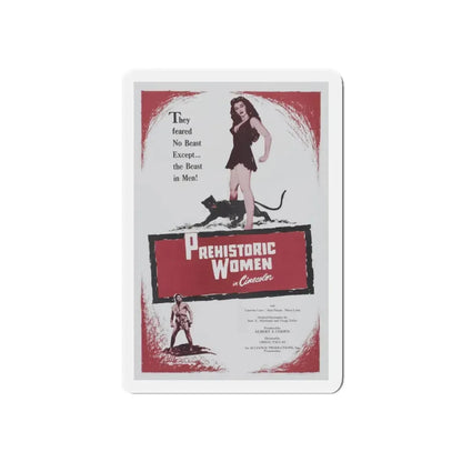 THE VIRGIN GODESS 1974 Movie Poster - Refrigerator Magnet 3 Inch Die-Cut - The Sticker Space