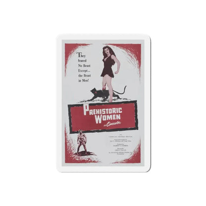 THE VIRGIN GODESS 1974 Movie Poster - Refrigerator Magnet 6 Inch Die-Cut - The Sticker Space