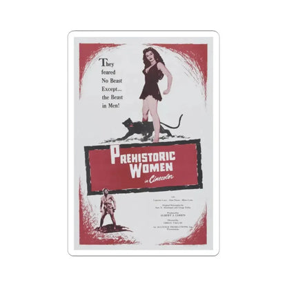 THE VIRGIN GODESS 1974 Movie Poster - STICKER Vinyl Kiss-Cut Decal 2 Inch White - The Sticker Space