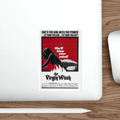 THE VIRGIN WITCH 1972 Movie Poster STICKER Vinyl Die-Cut Decal-The Sticker Space