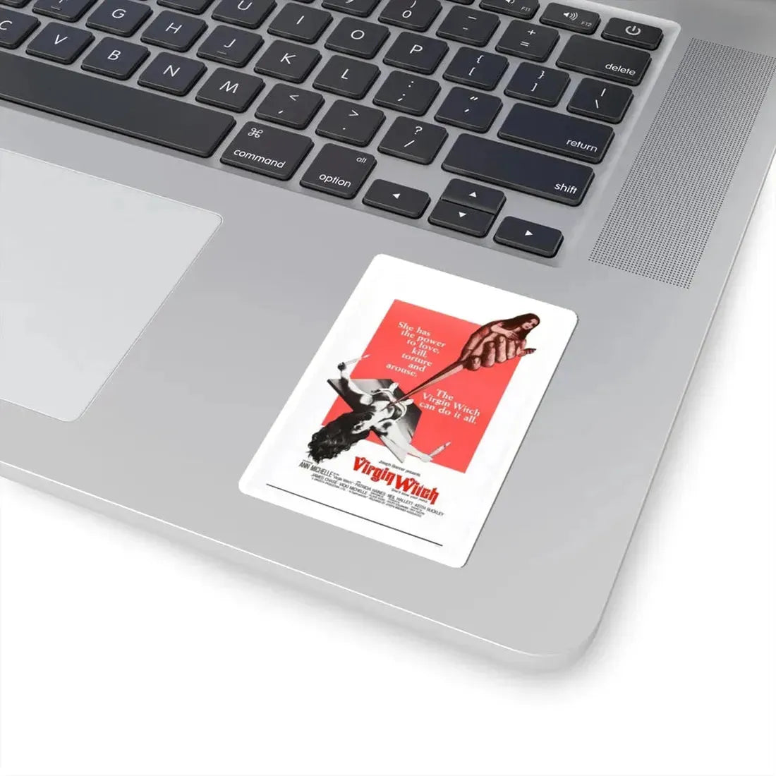 THE VIRGIN WITCH (2) 1972 Movie Poster - STICKER Vinyl Kiss-Cut Decal - The Sticker Space