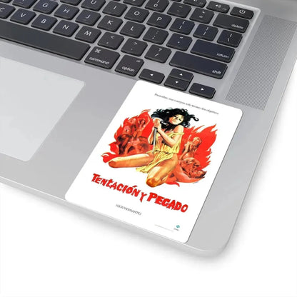 THE VIRGIN WITCH (3) 1972 Movie Poster - STICKER Vinyl Kiss-Cut Decal - The Sticker Space