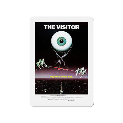 THE VISITOR 1979 Movie Poster - Refrigerator Magnet-3" x 3"-The Sticker Space