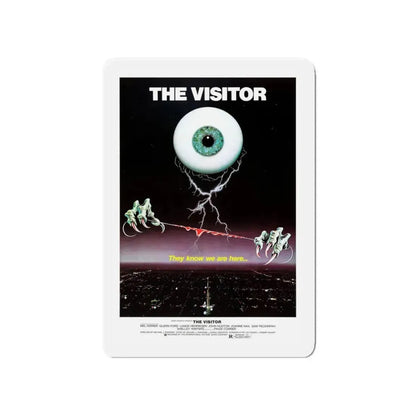 THE VISITOR 1979 Movie Poster - Refrigerator Magnet 4 Inch Die-Cut - The Sticker Space