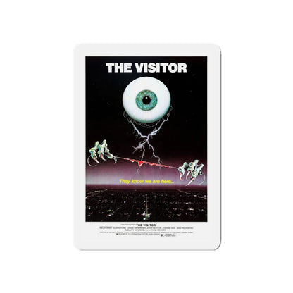 THE VISITOR 1979 Movie Poster - Refrigerator Magnet-5" x 5"-The Sticker Space