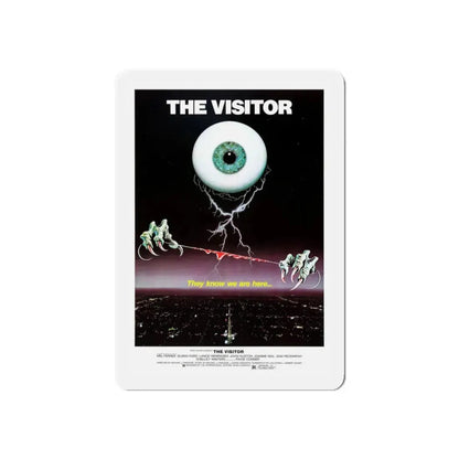 THE VISITOR 1979 Movie Poster - Refrigerator Magnet 6 Inch Die-Cut - The Sticker Space