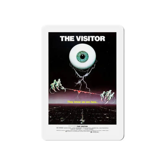 THE VISITOR 1979 Movie Poster - Refrigerator Magnet 6 Inch Die-Cut - The Sticker Space
