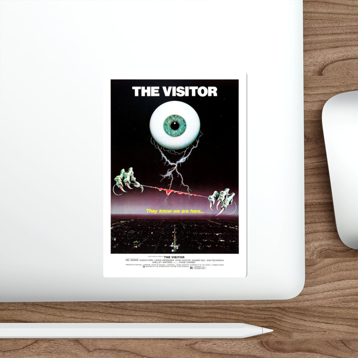 THE VISITOR 1979 Movie Poster STICKER Vinyl Die-Cut Decal-The Sticker Space