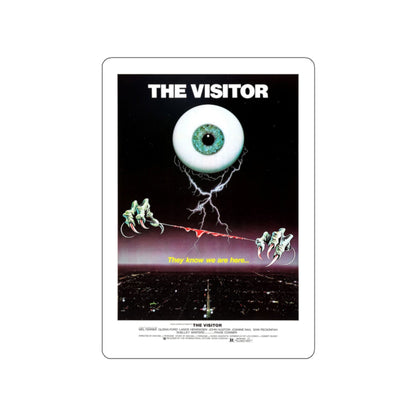 THE VISITOR 1979 Movie Poster STICKER Vinyl Die-Cut Decal-White-The Sticker Space