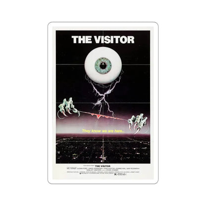 The Visitor 1980 Movie Poster STICKER Vinyl Die-Cut Decal 5 Inch - The Sticker Space
