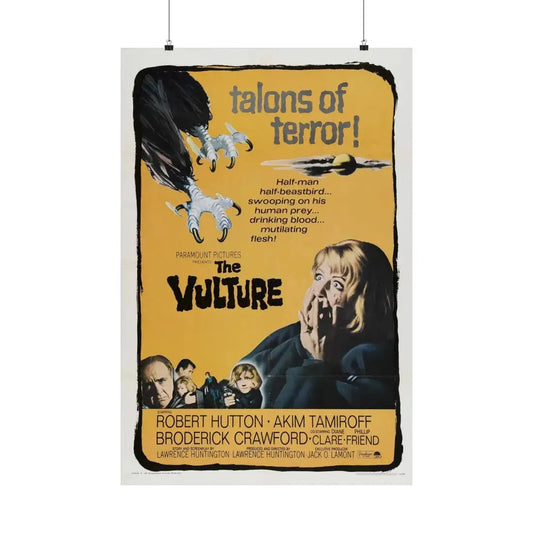 THE VULTURE 1966 - Paper Movie Poster 24″ x 36″ Matte - The Sticker Space