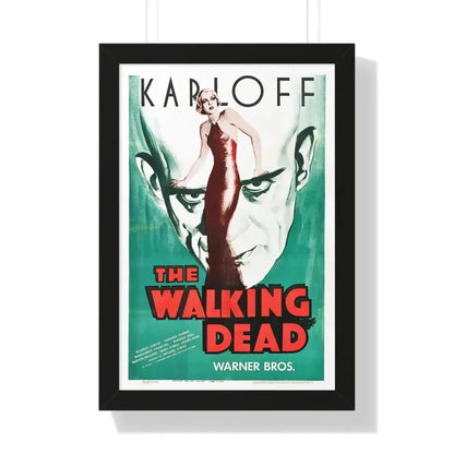 THE WALKING DEAD 1936 - Framed Movie Poster 16″ x 24″ Black - The Sticker Space
